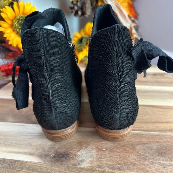 L34 Linden Women's Comfy Leather Winter Booties Sz 40EU / 9-9.5US in Black - Picture 6 of 11